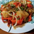 しらたまこむぎ's cooksnap of when they made チキンとピーマンのマスタード炒め.