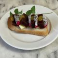ナピト's cooksnap of when they made 羊羹が余ったら〜♪羊羹いちごトースト.