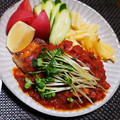 dimbula121's cooksnap of when they made かじきまぐろのプロヴァンス風！？.
