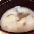 ちーずけぇき☆'s cooksnap of when they made 夏に✿枝豆とわかめのお味噌汁.