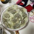 chaos0828's cooksnap of when they made パクチー大量消費に！パクチー水餃子.