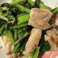 偶発的創作料理専門家's cooksnap of when they made 鶏肉と小松菜のレモンナンプラー炒め.
