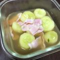 みず〜り's cooksnap of when they made 最速のデカきゅうりの冷製コンソメスープ煮.