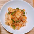 みっくすウサギ's cooksnap of when they made ご飯がすすむ！鶏胸肉ともやしのキムチ炒め.