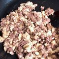 どなこ＊'s cooksnap of when they made 豚or鳥肉のひき肉と豆腐のさっぱり炒め.