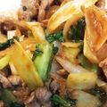 Hanaたん♪ごはん's cooksnap of when they made 牛肉と空芯菜♡塩麹オイスターソース炒め.