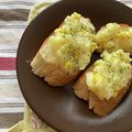 ぐりtoぐら's cooksnap of when they made 簡単 ポテサラトースト.