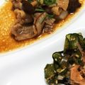 sazza's cooksnap of when they made 豚バラとしめじのポンズ煮.