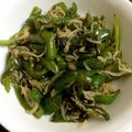 ゃゃッキりん梵's cooksnap of when they made 彩り美しいピーマンとじゃこのきんぴら.