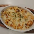 芽唯ちゃん昇くんママ's cooksnap of when they made 【アレンジ】ミートソースマカロニグラタン.