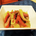 ダッフィーニーうに's cooksnap of when they made セロリとウインナーの塩炒め.