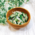 Satoco❋'s cooksnap of when they made 簡単！オクラとらっきょうの酢の物.