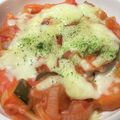 クックM6DK2O☆'s cooksnap of when they made たっぷり夏野菜のトマトクリームグラタン.
