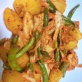 ぴかぴかぴかぴか's cooksnap of when they made ✿じゃがいものキムチバター炒め✿.