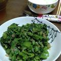 ひろちゃん☆ママ's cooksnap of when they made ⭐ネバネバ！つるむらさきのおひたし♪.