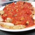 cerries's cooksnap of when they made チキングリル トマトソース.