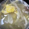 no1642's cooksnap of when they made とろみスープ・もやしと椎茸と卵のスープ.