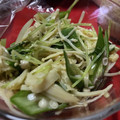 no1642's cooksnap of when they made オクラとえのきの和え物.