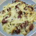 GOA双葉's cooksnap of when they made ポテトとソーセージでグラタン風♪.