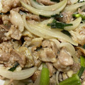 no1642's cooksnap of when they made 【簡単】豚と小松菜の炒め物.