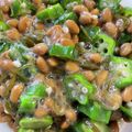 ペロリさとし's cooksnap of when they made ネバネバ三兄弟♪めかぶオクラ納豆.