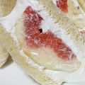 幸せまちこ's cooksnap of when they made いちじくのフルーツサンド.