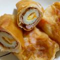 りゅう坊ちゃん's cooksnap of when they made 冷めても美味しい★チーズinちくわ春巻き.