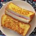 ☆hikonyan☆'s cooksnap of when they made クロックムッシュ♡♥ハム＆チーズ.