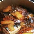 ☆りさママ☆'s cooksnap of when they made 圧力鍋でやわらか秋刀魚と梅干の生姜煮.