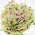 cotton777's cooksnap of when they made 簡単！豆苗とツナのめんつゆ炒め.