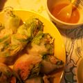 キシリトール's cooksnap of when they made 自家製タレで食べる生春巻き.