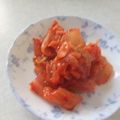 きらり流れ星's cooksnap of when they made キムチにごま油…だけ☆.