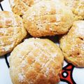 ツナマヨ新米ママ's cooksnap of when they made HMで簡単メロンパン風クッキー♡.