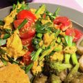 chibijuju's cooksnap of when they made 簡単♪ ニラ玉トマト炒め（備忘録）.