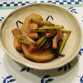 nemuchan's cooksnap of when they made カブの葉と油揚げの煮物.
