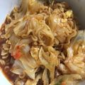 Koagram's cooksnap of when they made 辛ラーメンで酸辣湯麺風.
