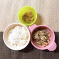 sAix59's cooksnap of when they made 離乳食完了期＊さつまいものごまあえ.