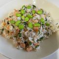 のろりー's cooksnap of when they made 鮭とレモンの混ぜご飯.