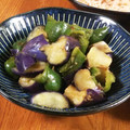 低カロ探検隊's cooksnap of when they made レンジで5分★ナスとピーマンの煮浸し.