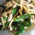 さるみどん's cooksnap of when they made 牛肉ピーマン筍炒め♪青椒肉絲よりあっさり.