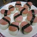 上野食堂's cooksnap of when they made コンビニ風？ソーセージおにぎり.