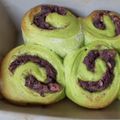 パンダパン405's cooksnap of when they made 抹茶のちぎりパン（ＨＢ使用）.