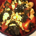 miyukosan's cooksnap of when they made 5分でプチトマト・ワカメ・卵の中華炒め♪.