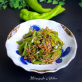 Miiyasusho's cooksnap of when they made ししとう＆ちりめんでお手軽♡甘辛炒め.