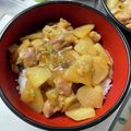 コロどろっぷ's cooksnap of when they made ランチに☆鶏とかぶの和風あんかけ丼.