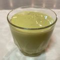 Bau109's cooksnap of when they made 朝ごはんに♪アボカドバナナ豆乳スムージー.