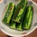 にゃおにゃお's cooksnap of when they made 豪快に！きゅうりの1本漬け.