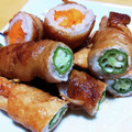 Ｕ子310's cooksnap of when they made 簡単お弁当のおかず♡オクラの豚肉巻き.