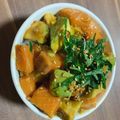 KUUUUUUMIN's cooksnap of when they made サーモンとアボカドのユッケ風.