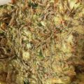 まゆのふ♬'s cooksnap of when they made 残ったそばや素麺をお好み焼きにリメイク!.